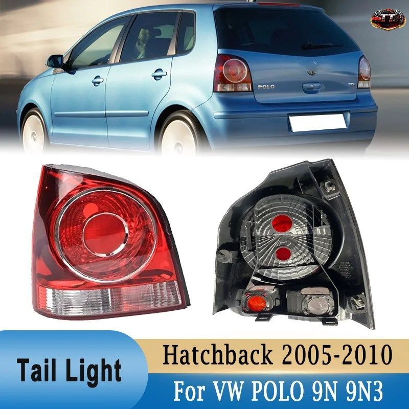 テールライト リア リバース ブレーキランプ シグナル バルブなし フォルクスワーゲン VW ポロ 9N 9N3 ハッチバック 2005-2010 6Q6945095AB