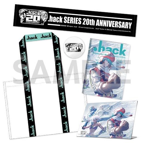 CyberConnect2 サイバーコネクトツー Game Art Works .hack//20th Vol.1 豪華版 ゲームアートワークス