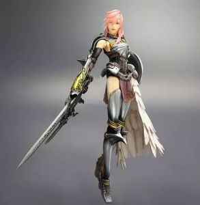 フィギュア PLAY ARTS改 ライトニング 「FINAL FANTASY XIII-2」 アクションフィギュア【10日以内発送】
