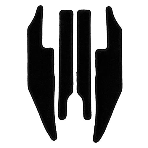 FJCRAFT 【MB11】 三菱 ミツビシ 互換品 アウトランダーPHEV アウトランダー GN系 サイドステップマット 汚れ防止 キズ防止 擦れ防止 日本製 カーフィール加工 （エクセレント・ブラック） (７人乗り)as fffc69eb