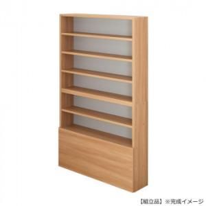 【新品・4営業日で発送】充英アート 大容量スリム収納 SPcollect -エスピーコレクト- 木製CDラック ナチュラル ELC-7919CN (2339636)