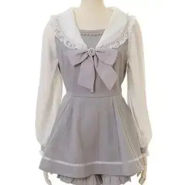 リズリサ セーラー セットアップ グレー