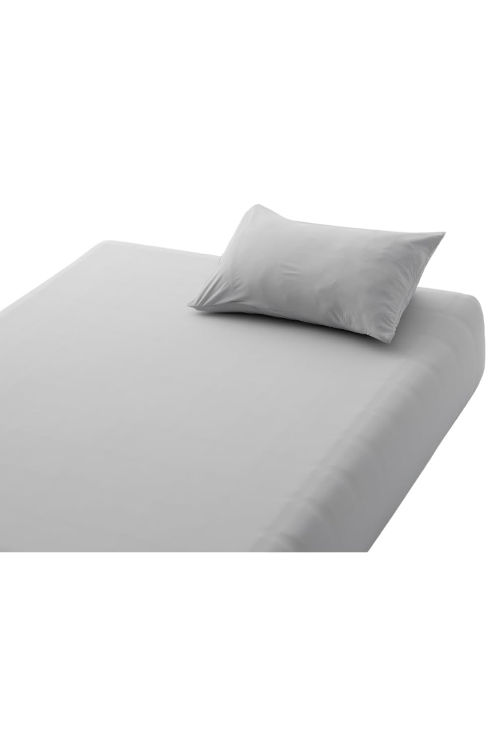 ★新品★Sleepy Tofu シャーベットシーツ シングル 厚さ10cmまで【ひんやりシーツ/冷感枕カバー付/折りたたみマットレス用】 夏用 ミストグレー 冷感 涼しいグッズ 布団 bed sheet 床? 7aa25a7d