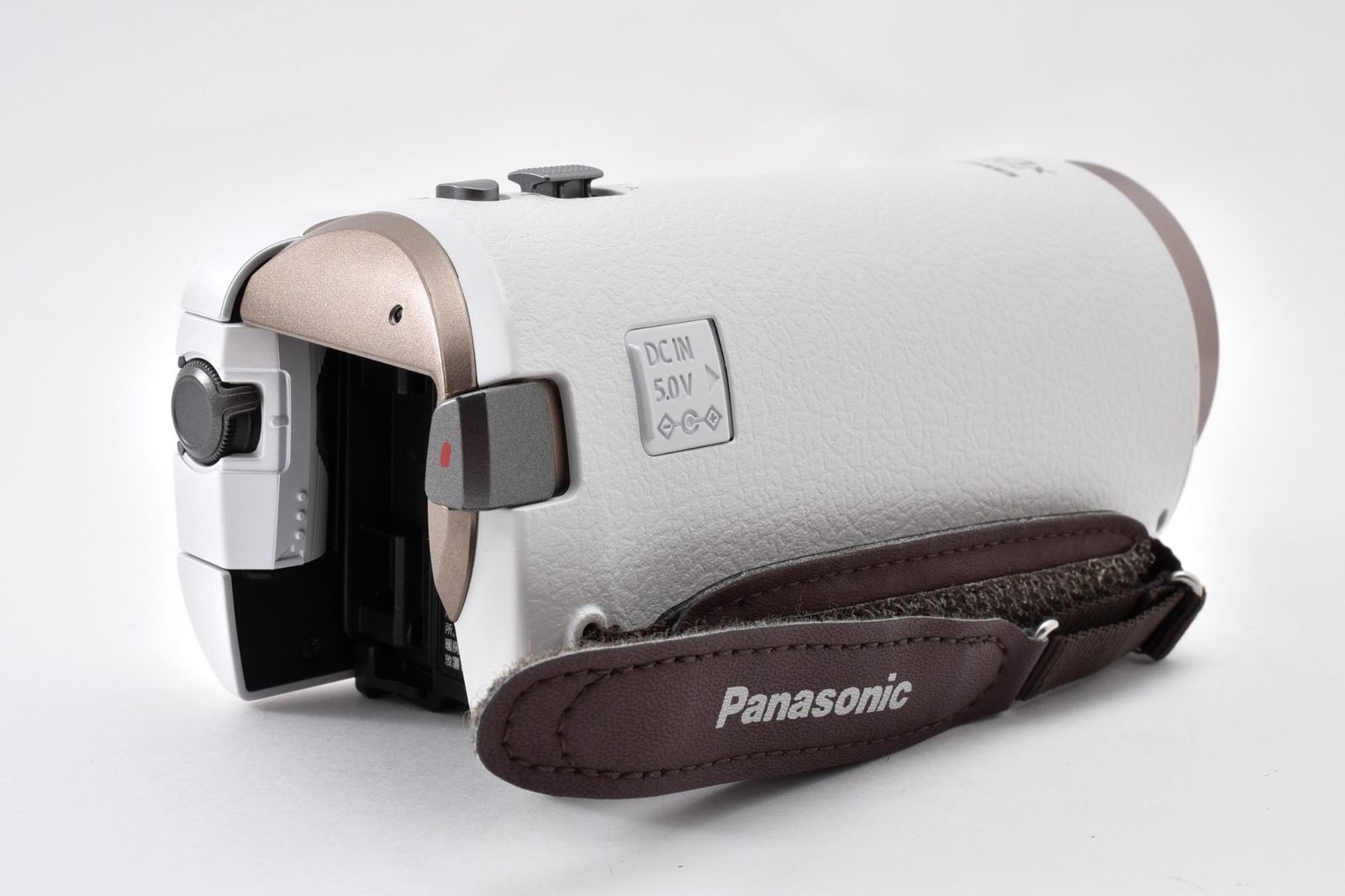実用美品 Panasonic パナソニック HC-W580M 白 ホワイト ビデオカメラ