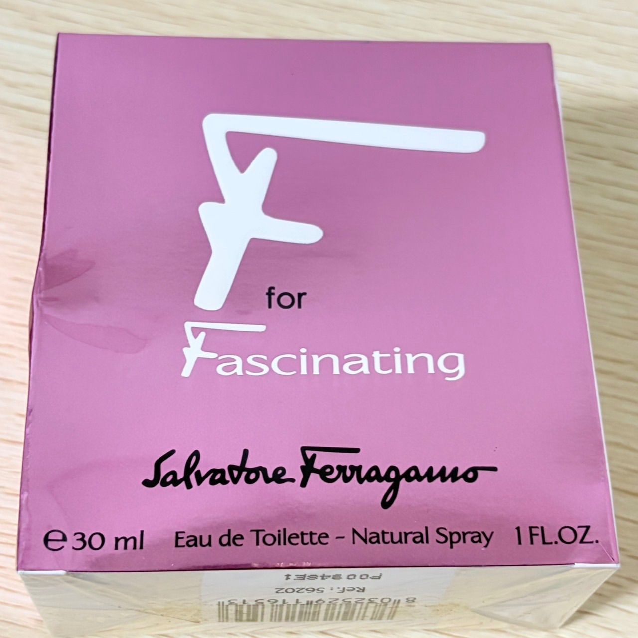 新品未使用未開封 サルヴァトーレフェラガモ エフ フォー ファシネイティング オードトワレ 30ml 6,150円