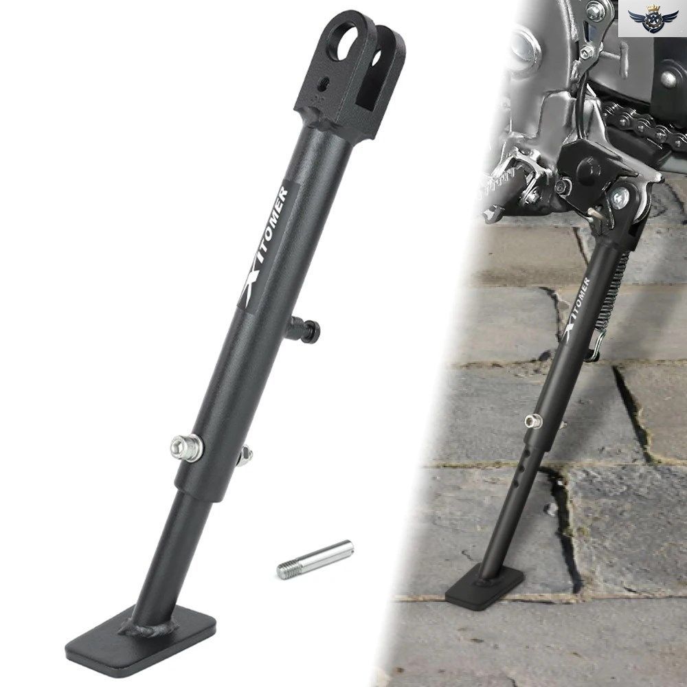 カワサキ KLX230 2020-23-2026 オートバイ用スチール製キックスタンド キックサイドスタンド フットサポート パーキングブラケット カスタ
