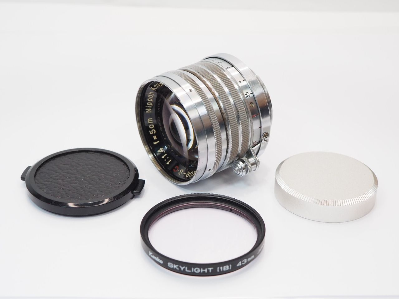 送料無料 作動確認済　【 現状 】Nikon NIKKOR-SC 5cmF1.4 L39 NIPPON Kogaku Tokyo トーキョー ニコン 管NI9492]　【 カメラの多成堂 】