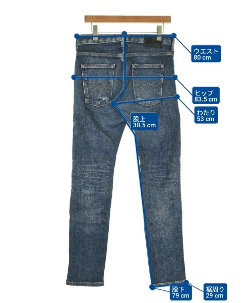 ジーンズ4本 4本セット メンズ ダメージデニム 古着 ユーズドジーンズ JUN