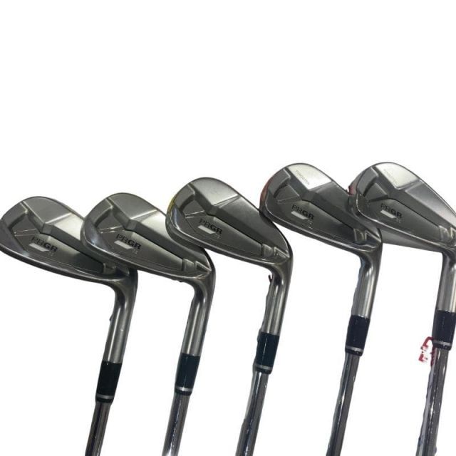 【中古】 プロギア PRGR 02(2023) 5S アイアンセット IR 純正特注シャフト (フレックスその他) メンズ 男性用 右利き 右用 Cランク ゴルフクラブ