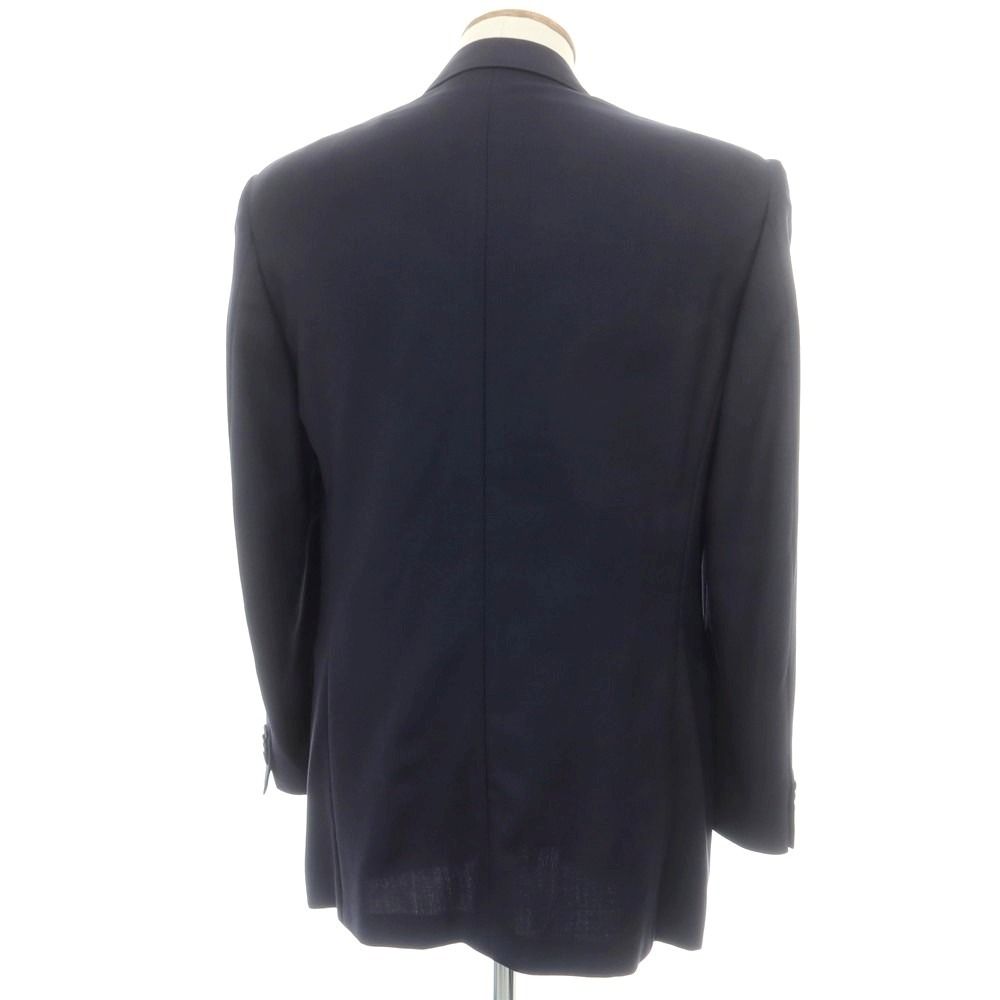 中古】カナーリ CANALI ウールシルク テーラードジャケット ダーク