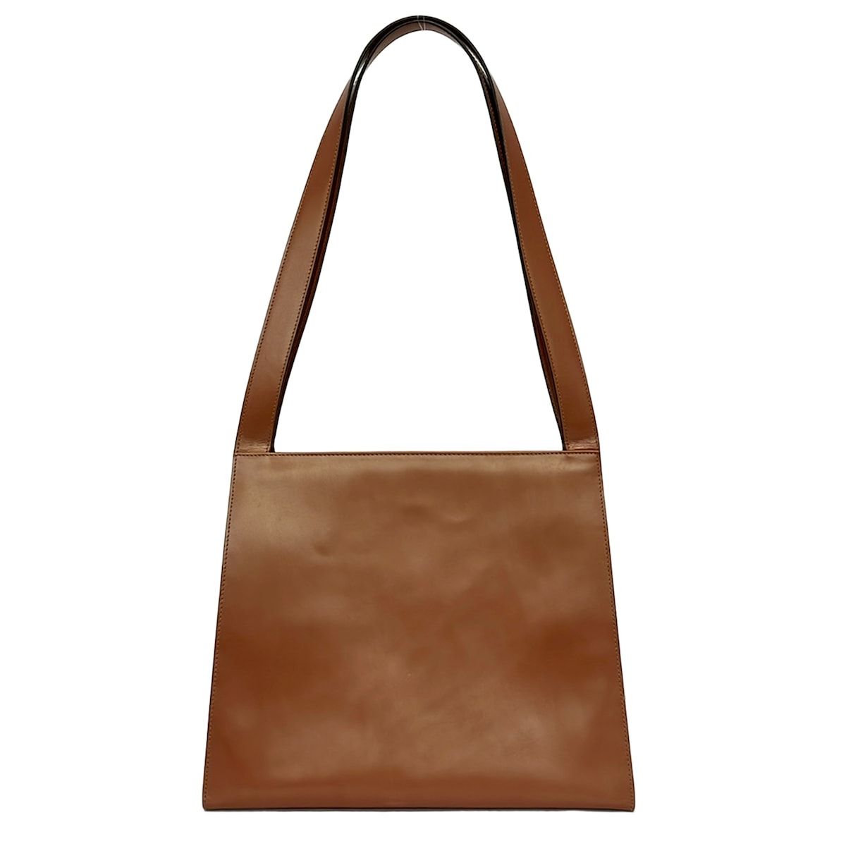 AIGNER(アイグナー) ショルダーバッグ - ブラウン レザー - メルカリ