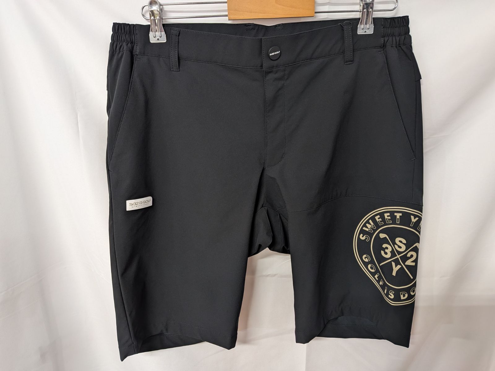 SY32 by SWEET YEARS GOLF　DOUBLE CLOTH SHORTS　￥20,900→￥17,600