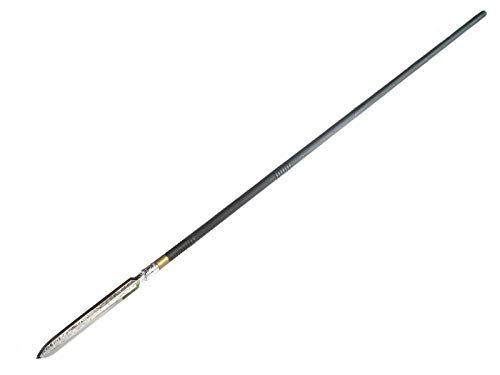 ms【さくら造形 S015PA】樹脂製 日本素槍 直槍 大和槍 メッキバージョン 全長２ｍ以上の本格派！槍 やり 矛 材質プラスティック コスプレ 映画 動画 写真 撮影 舞台 演劇 小道具