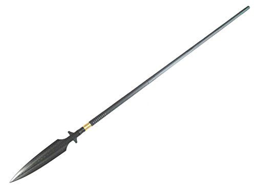 ms【さくら造形 S010A】樹脂製 槍 TYPE-2 スピアー 全長２ｍ以上の本格派 やり 矛 材質プラスティック コスプレ 映画 動画 写真 撮影 舞台 演劇 小道具
