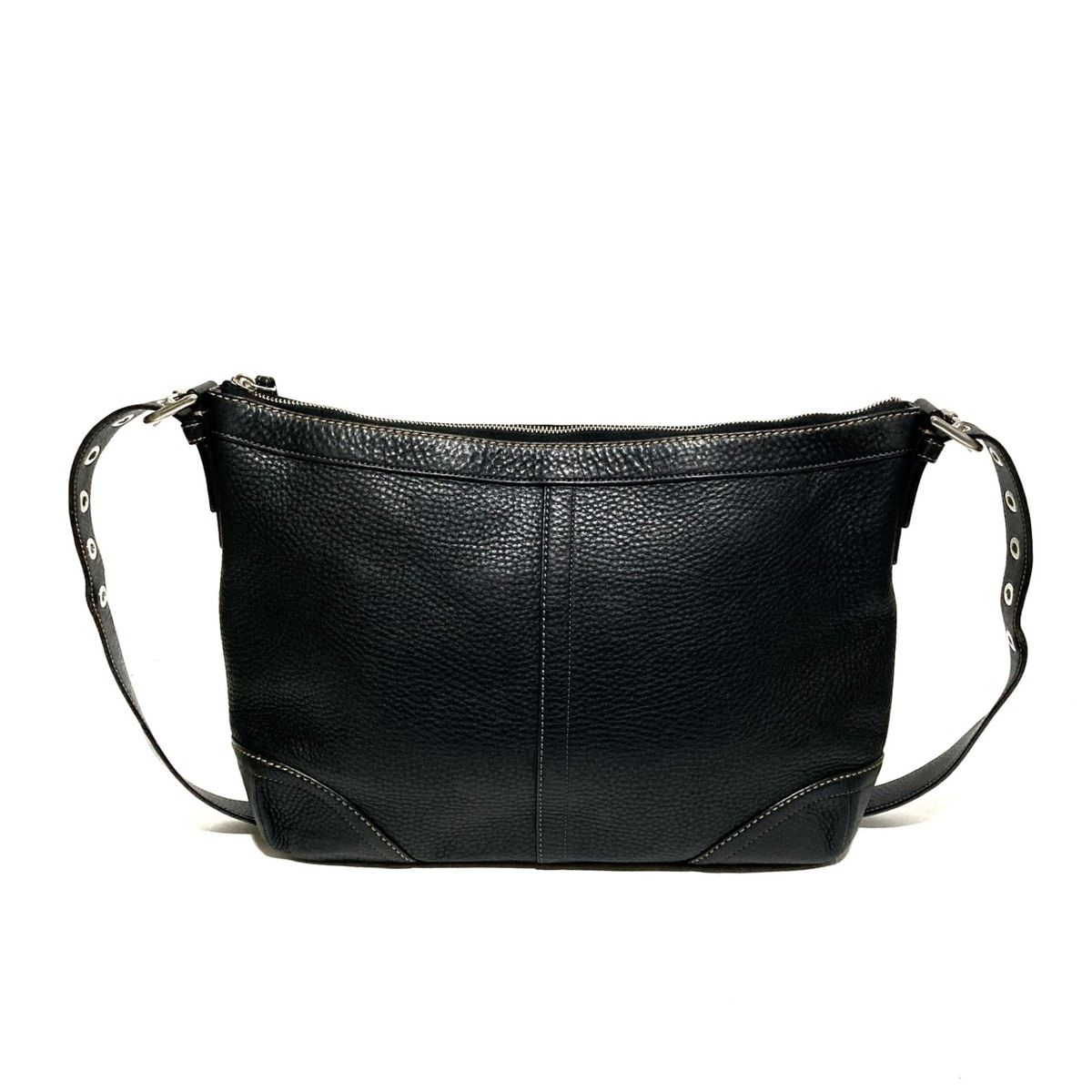 COACH(コーチ) ショルダーバッグ - F12323 黒 レザー