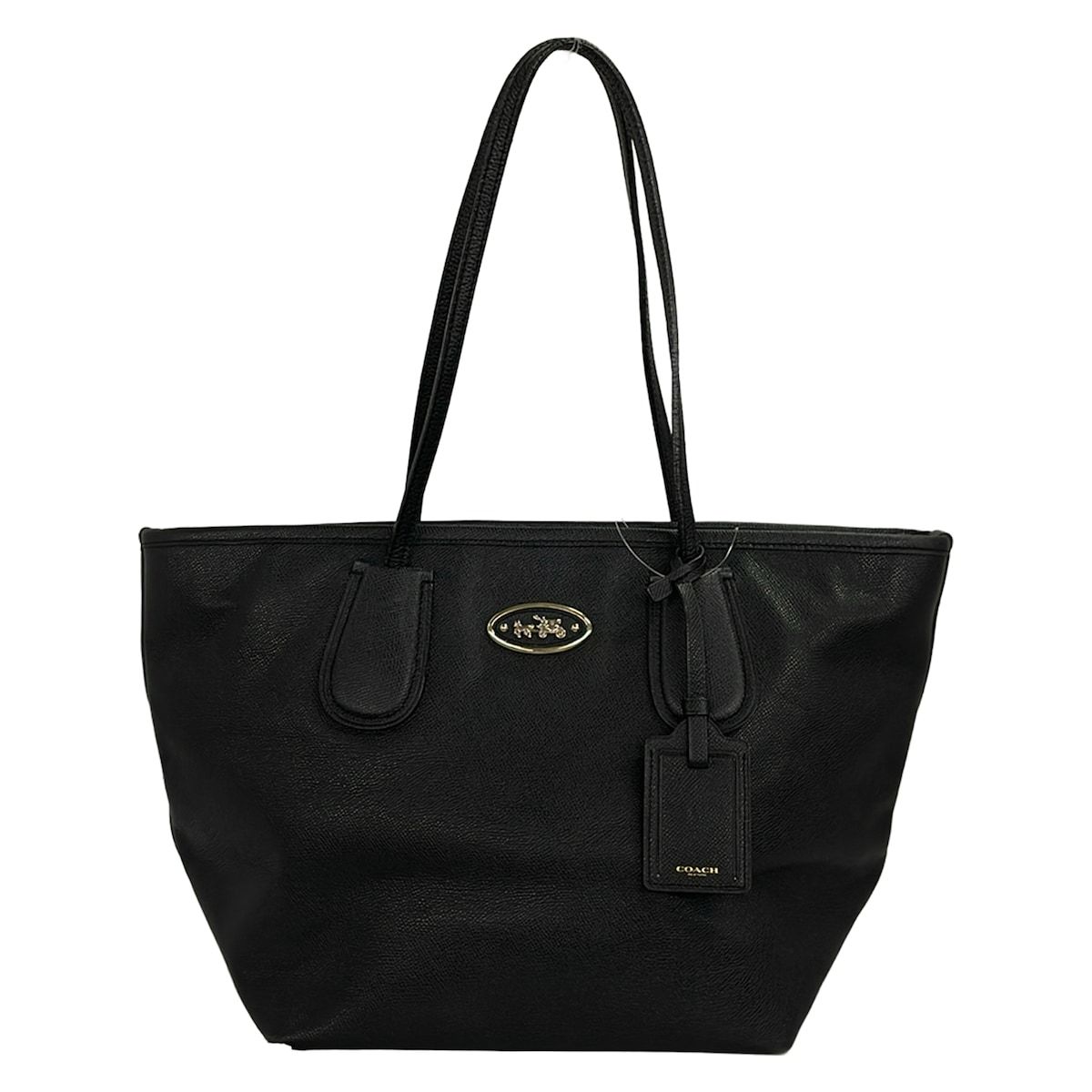 COACH(コーチ) トートバッグ タクシージップトート 33915 黒 レザー