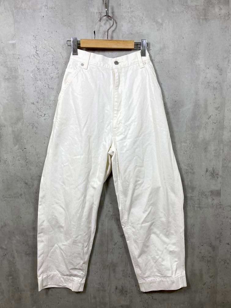 Oblada オブラダ ルーズフィット スケータージーンズ SKATER JEANS パンツ sizeXS/白 ■■◎レディース