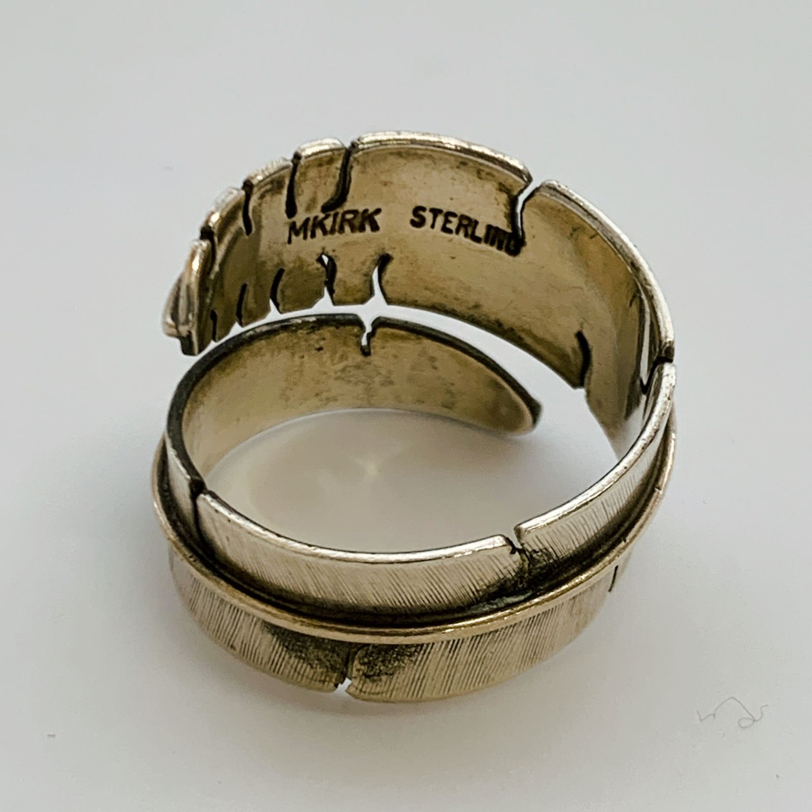 MKIRK Michael kirk マイケルカーク フェザー リング STERLING SILVER