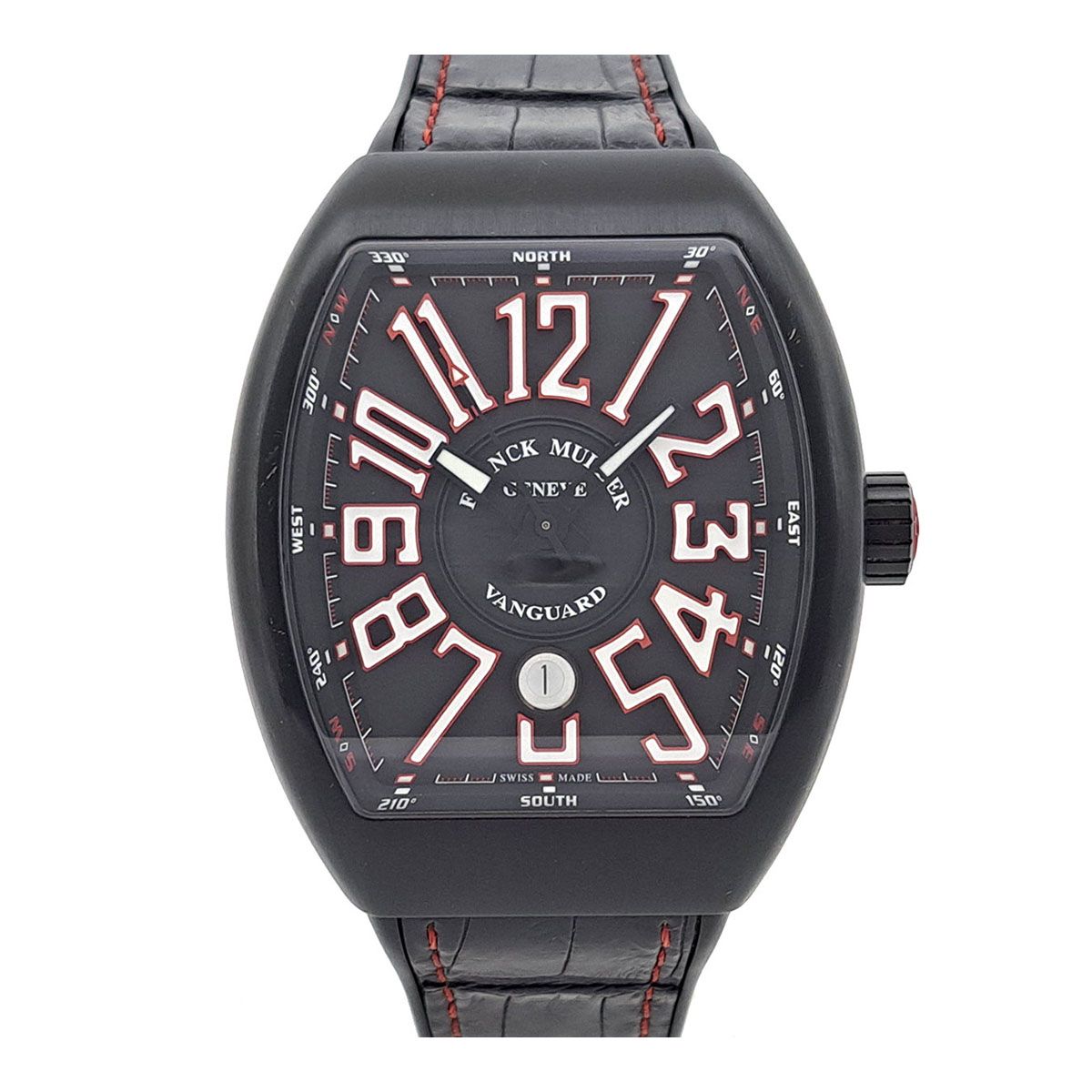 フランクミュラー ヴァンガード V45SCDT 自動巻き チタン メンズ FRANCK MULLER【中古】 【時計】
