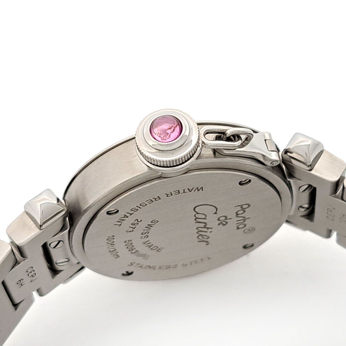 カルティエ ミス パシャ W3140008 クオーツ ステンレススティール レディース CARTIER【中古】 【時計】
