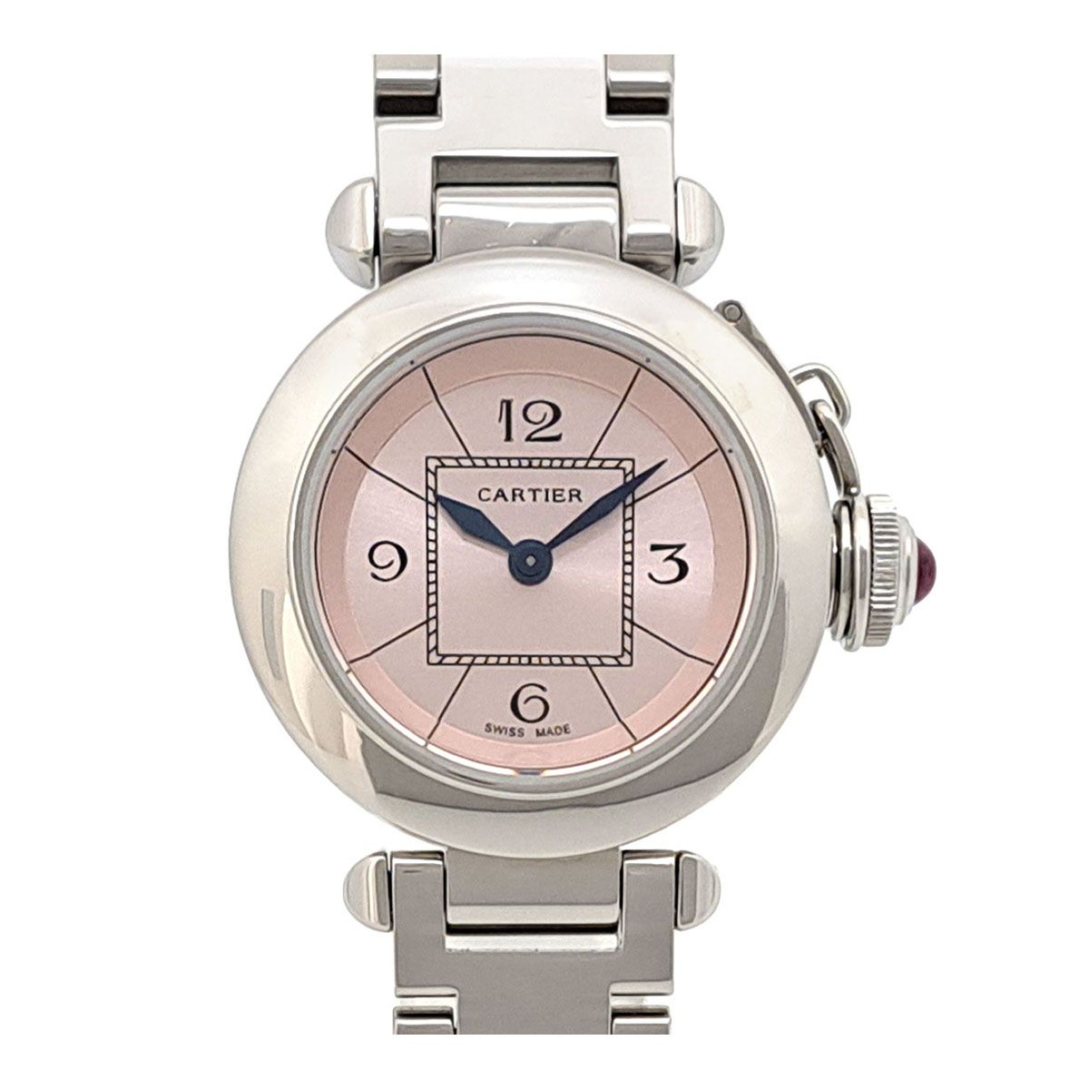 カルティエ ミス パシャ W3140008 クオーツ ステンレススティール レディース CARTIER【中古】 【時計】