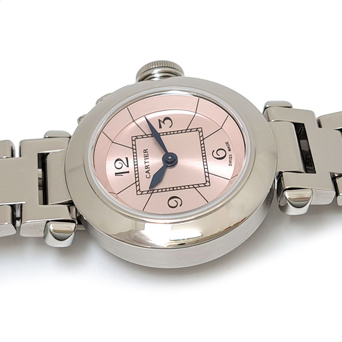 カルティエ ミス パシャ W3140008 クオーツ ステンレススティール レディース CARTIER【中古】 【時計】