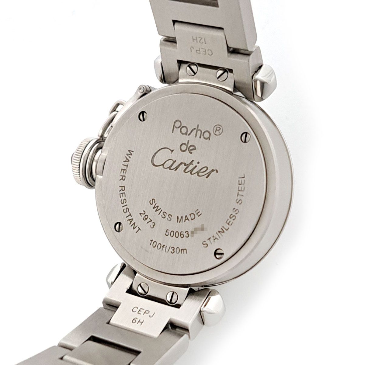 カルティエ ミス パシャ W3140008 クオーツ ステンレススティール レディース CARTIER【中古】 【時計】