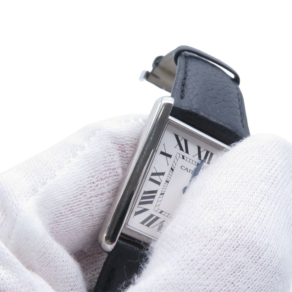 カルティエ タンクマスト LM WSTA0041 Cartier 腕時計 シルバー文字盤