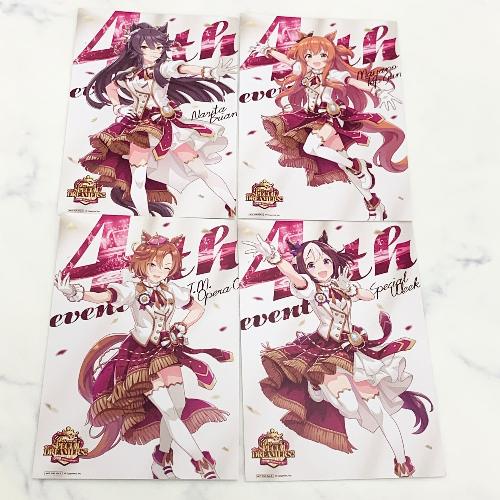 ウマ娘 4th EVENT 入場者特典 ポストカードセット 非売品 - メルカリ