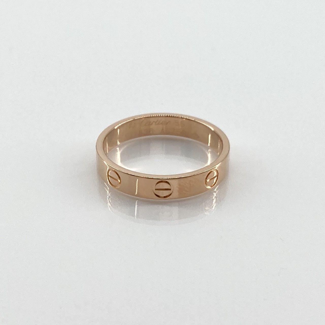 CARTIER（カルティエ） ミニラブ Au750 ＃55 リング・指輪 3.45g