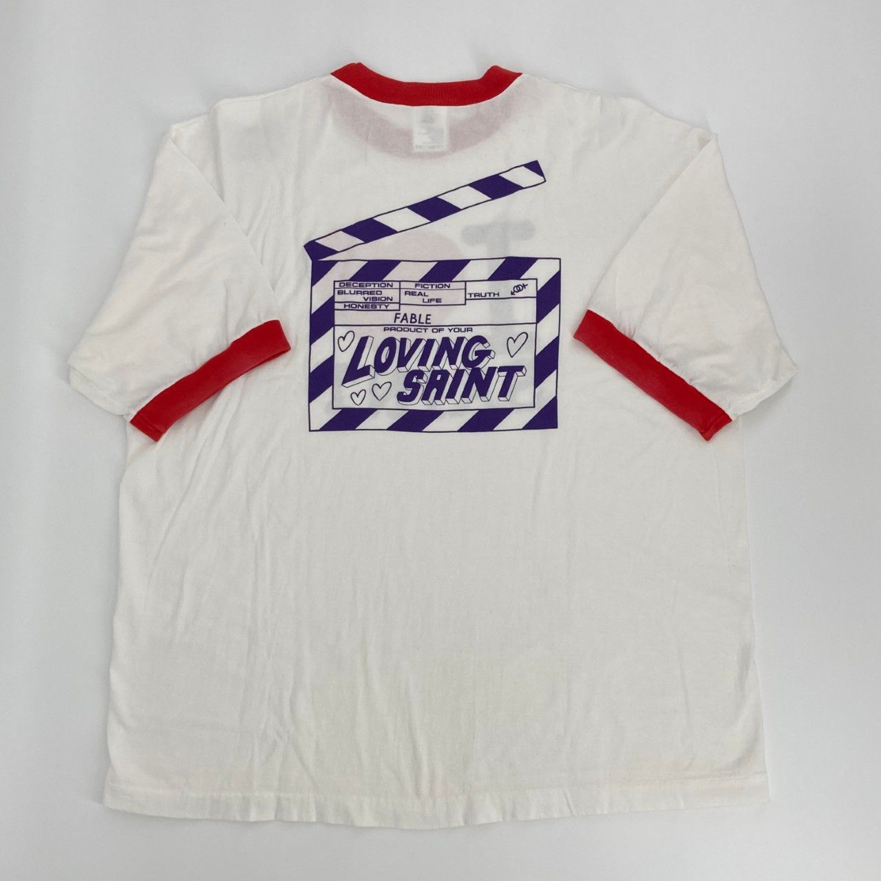 SAINT MICHAEL（セントマイケル） 26SS I LOVE SAINT_SS T-SHIRT 綿100