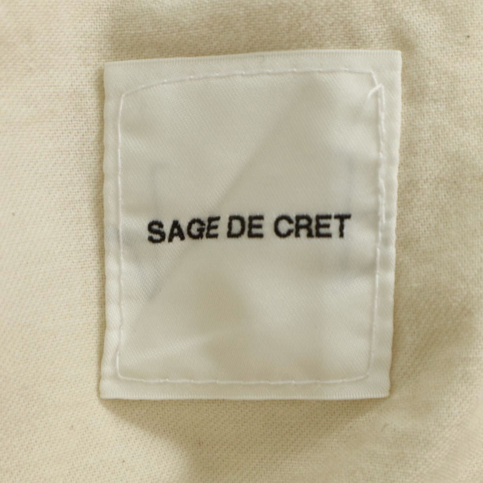 SAGE DE CRET リネンコットン ワイドワンタックパンツ＊ - メルカリ