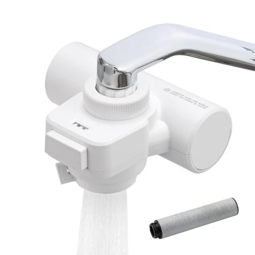 タカギ(Takagi) 浄水器 蛇口直結型 ウルトラファインバブル 日本製 miniNeo Bubble 浄水カートリッジ1本入り ホワイト H790UWT6t