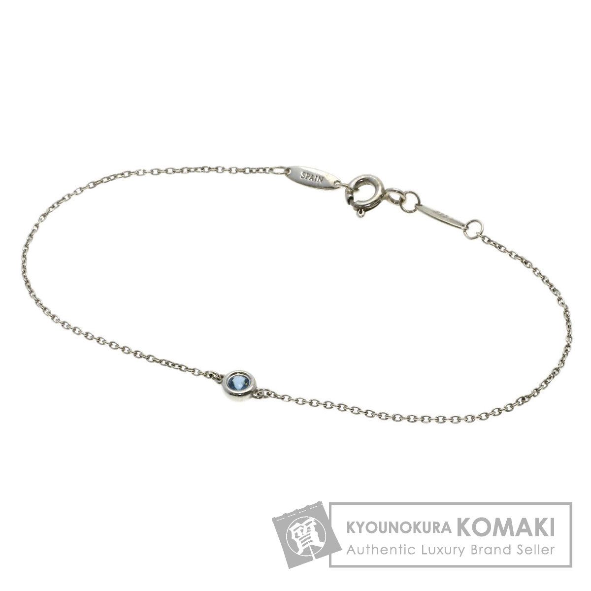TIFFANY&Co. ティファニー バイザヤード アクアマリン ブレスレット SV レディース [中古] 26,813円