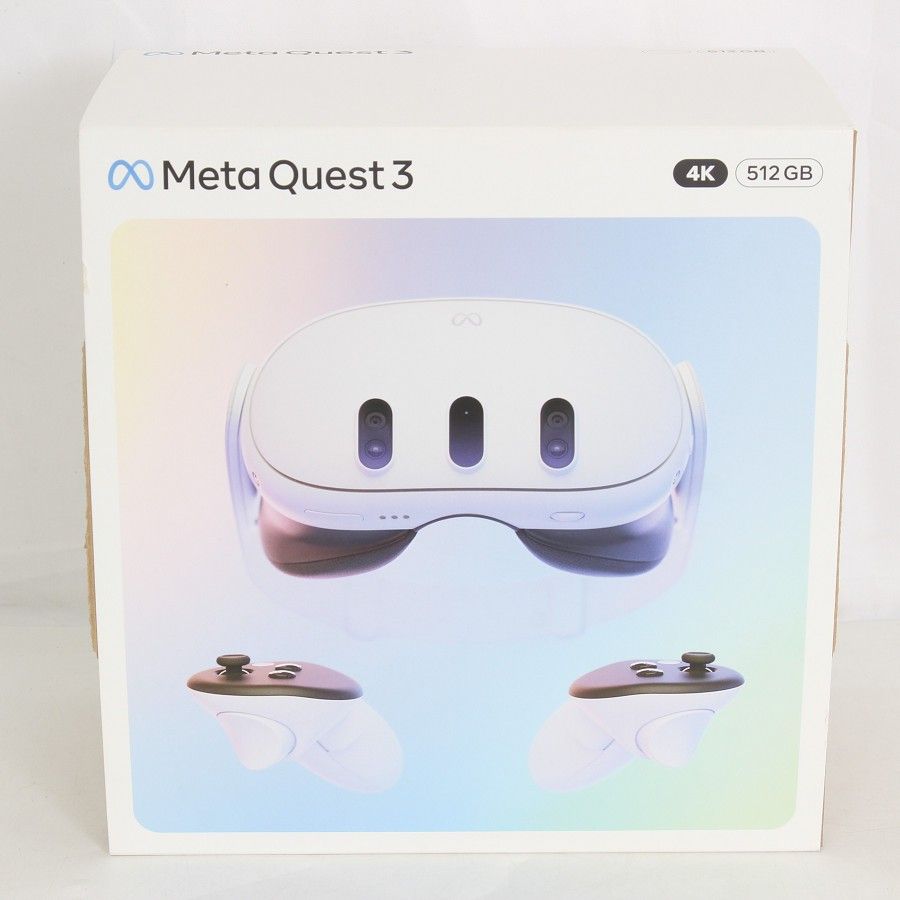 美品】Meta Quest 3 512GB VR ヘッドマウントディスプレイ ヘッド