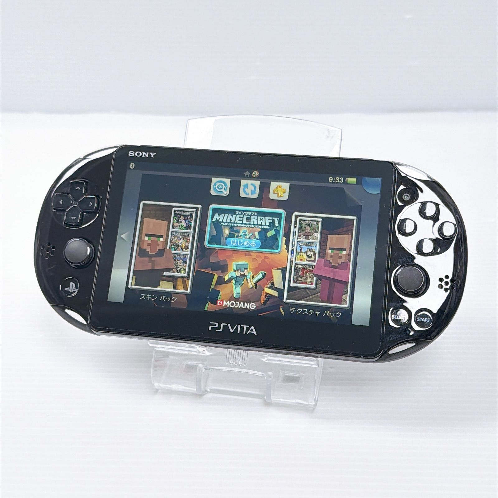 美品 PSVITA PCH 2000 ブラック 純正4GBメモリーカード付き