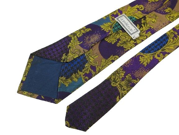 ジャンニヴェルサーチ ヴェルサーチェ GIANNI VERSACE ネクタイ ワイド
