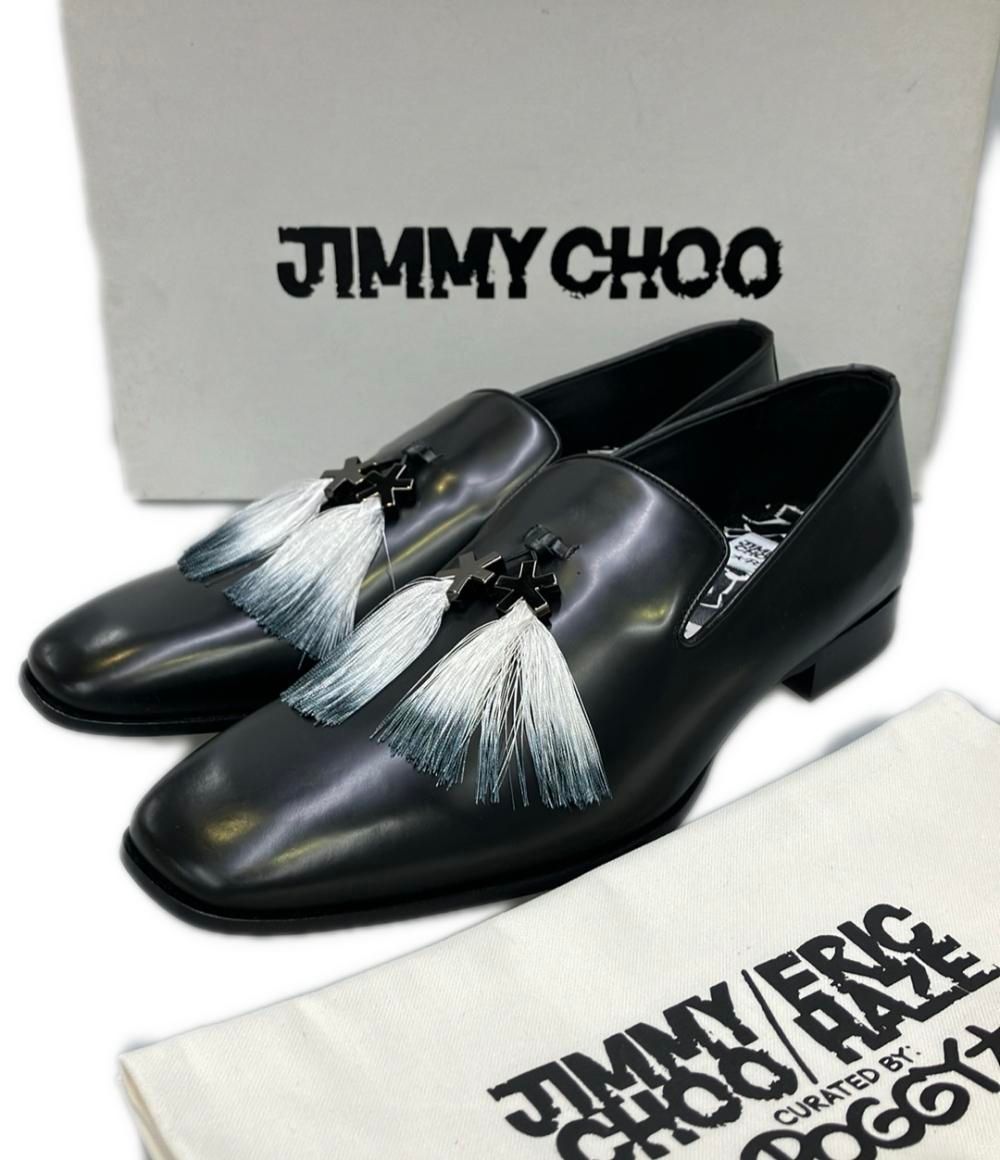 美品 ジミーチュウ ローファー タッセル × POGGY × ERIC HAZE メンズ