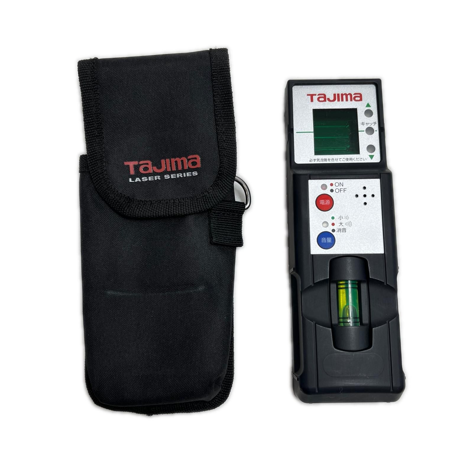 TAJIMA タジマ レーザー墨出し器 グリーンレーザー用 レシーバー RCV-G ブラック