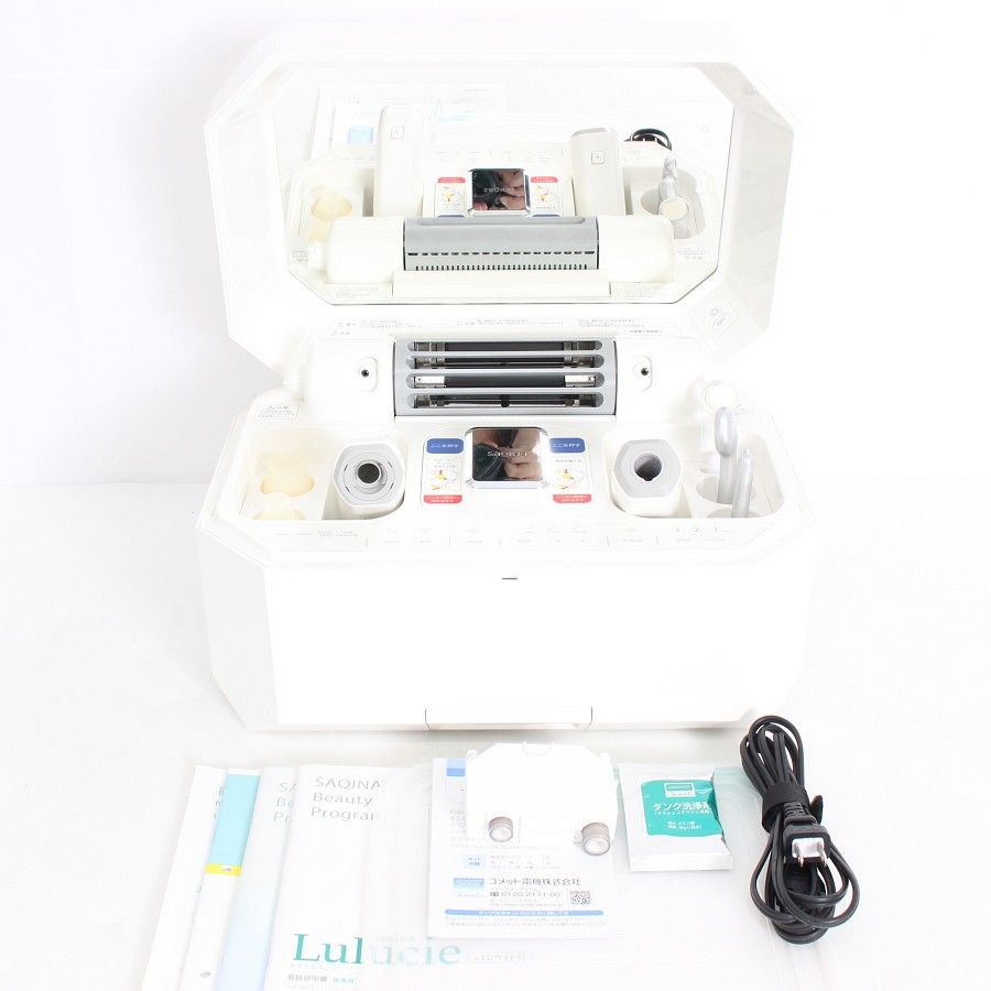 美品】フヨウサキナ ルルシェ LEDライト付きモデル 美顔器 エステ