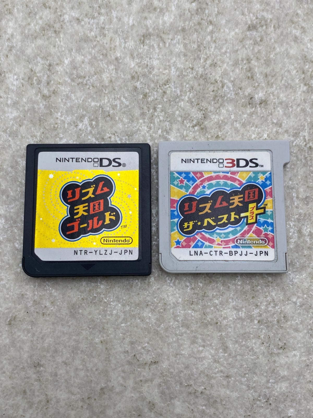 リズム天国 ザベスト＋ ゴールド 2点 DS 3DS ソフトのみ - メルカリ
