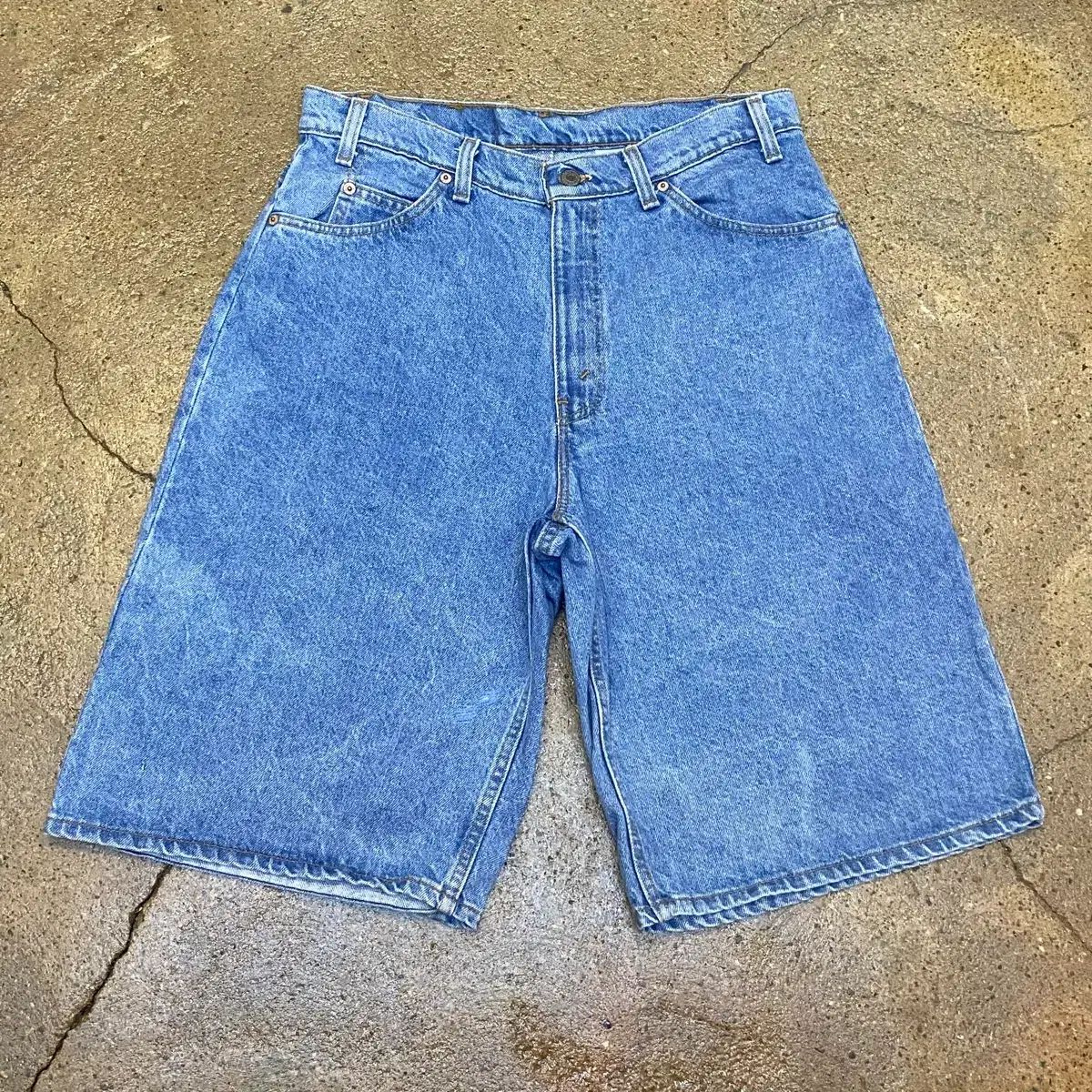 90s Made in USA アメリカンヴィンテージ リーバイス バミューダ デニムハーフパンツ 17,262円