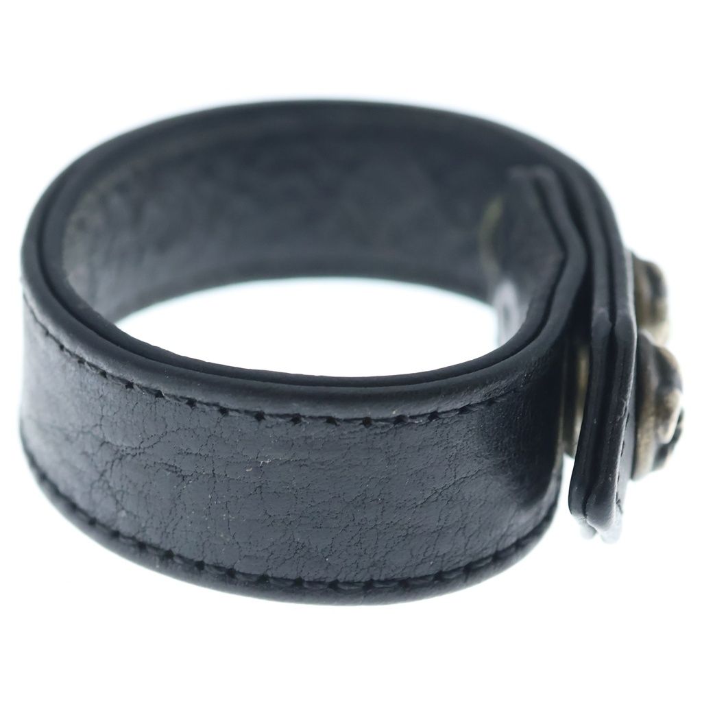 クロムハーツ CHROME HEARTS 【 3BTN 2SNP 】 3ボタン 2スナップ スター ボール レザー ブレスレット　n8112 CHROME HEARTS (クロムハーツ) 3BTN 2SNP BSフレアボール 3ボタン2