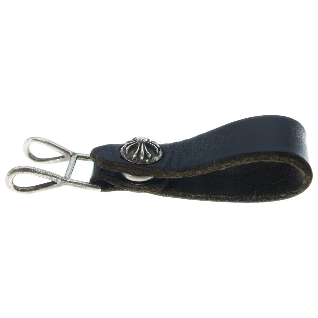 CHROME HEARTS (クロムハーツ) BELT LOOP クロスボールボタンレザー