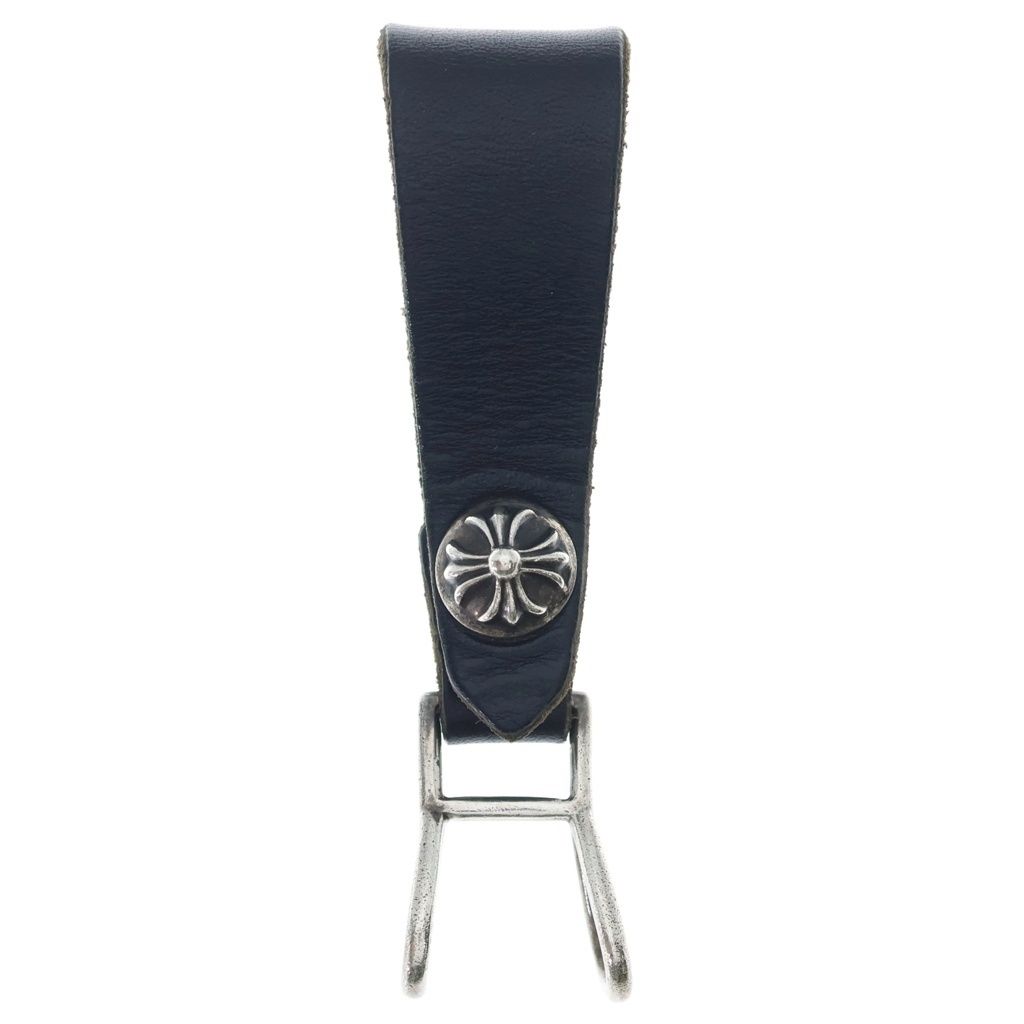 CHROME HEARTS (クロムハーツ) BELT LOOP クロスボールボタンレザー