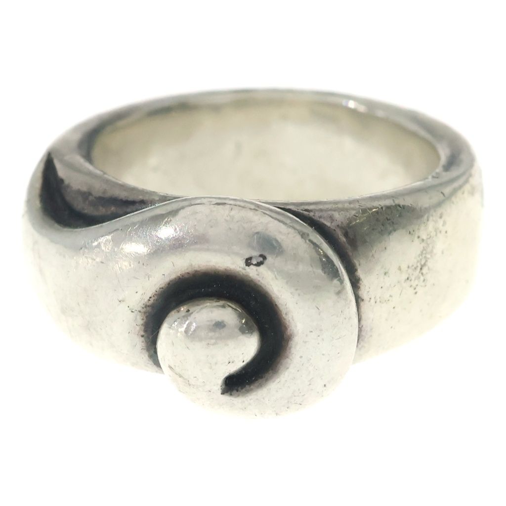 美品✨ ビルウォールレザー ウェーブリング 17.5号号 シルバー Bill Wall Leather/BWL (ビルウォールレザー) WAVE RING ウェーブ