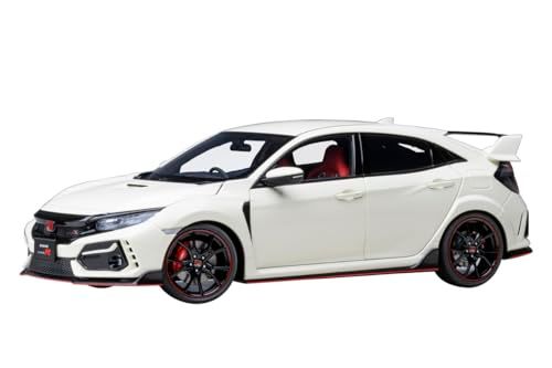 msオートアート (AUTOart) 1/18 ホンダ シビック タイプR (FK8) 2021 チャンピオンシップホワイト 完成品