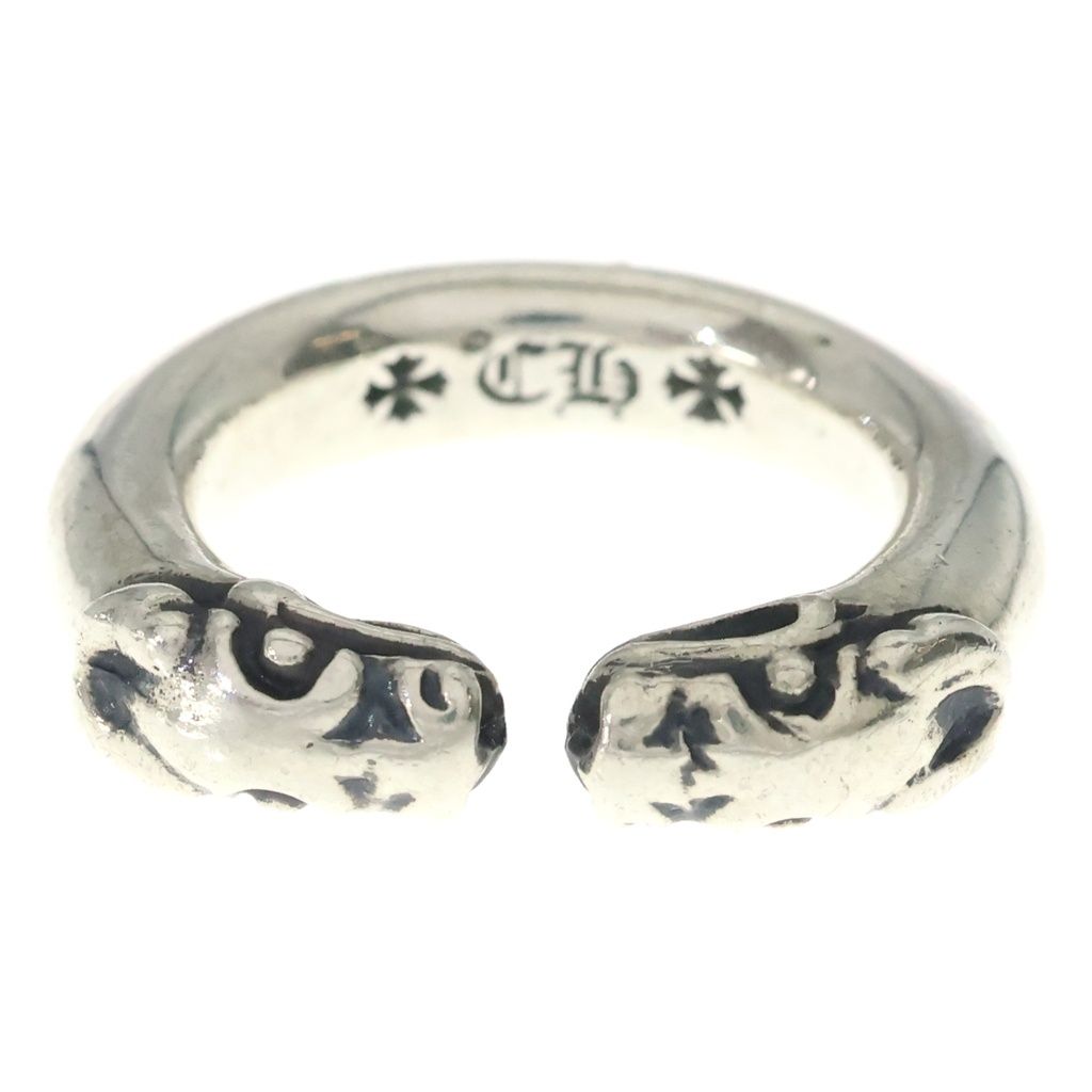 CHROME HEARTS ダブルドッグ CHROME HEARTS (クロムハーツ) DOUBLE DOG RING ダブルドッグ リング