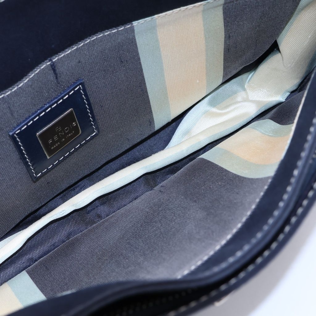 FENDI (フェンディ) マーブル マンマバケット ワンショルダーバッグ
