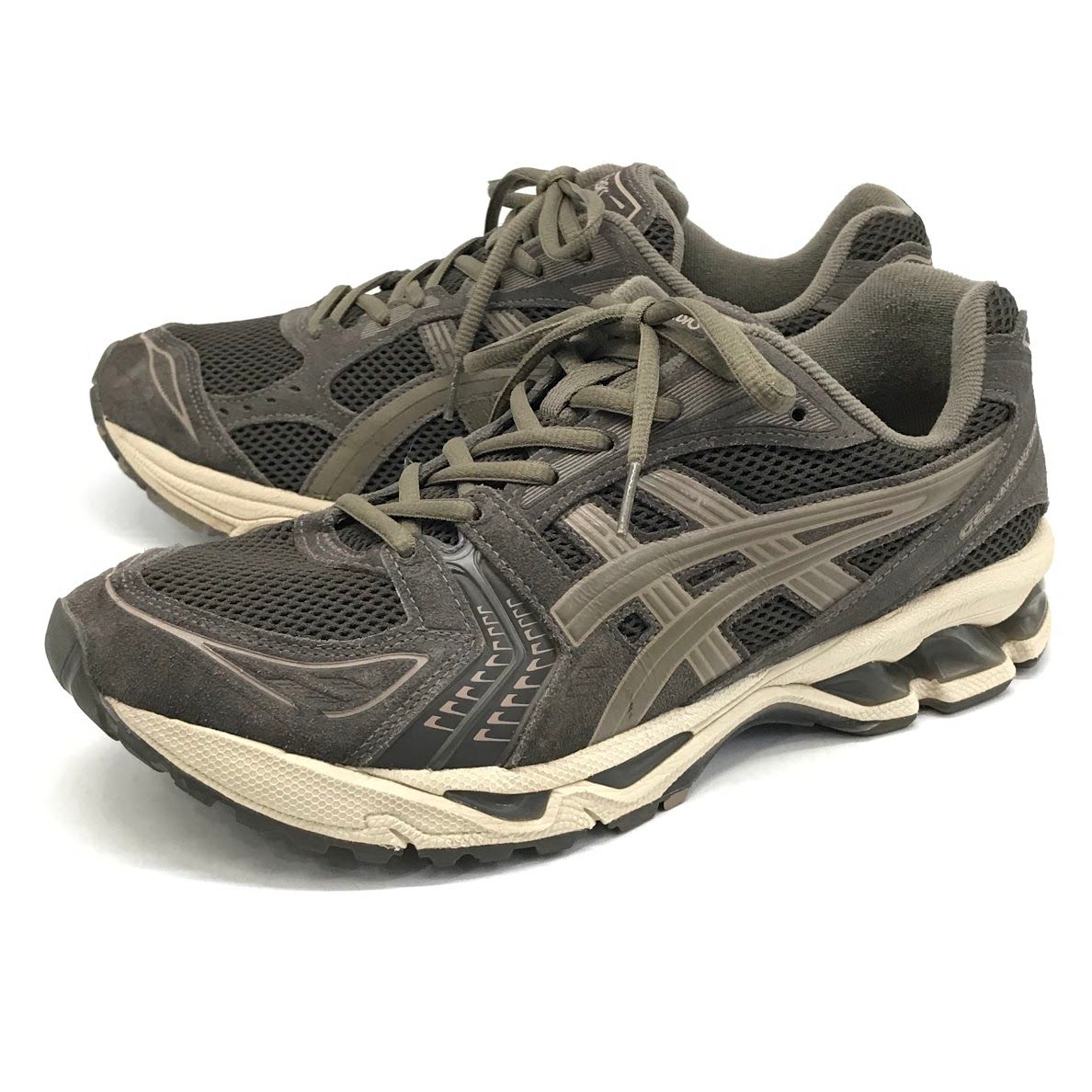 【倉吉店】 中古 asics | アシックス スニーカー GEL-KAYANO 14 ゲルカヤノ14 1201A161 ブラウン 27.5cm 【126】